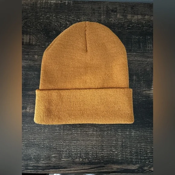 Coors RARE Mustard Yellow Beanie OS - Picture 2 of 2